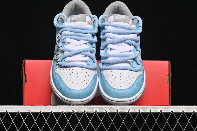 All categories Nk SB Dunk Series Nk SB Dunk Low High-end customized low-top sneakers Nike SB Dunk Low Ocean Blue Straps Low-top casual sneakers HF5441-105